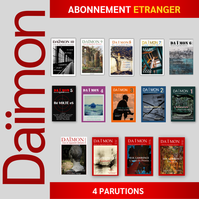 Abonnement (Etranger) 4 parutions