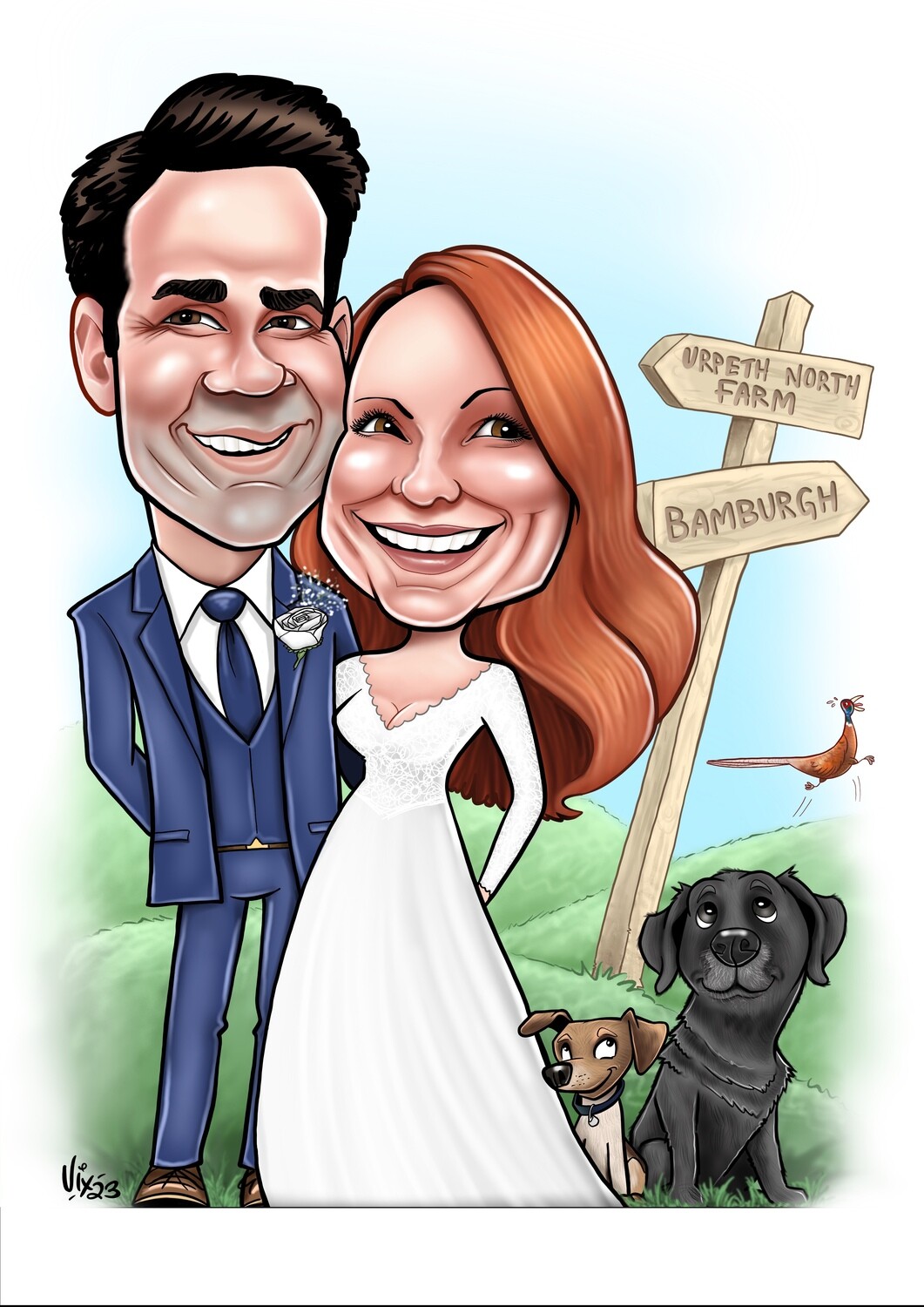 Caricature - 2 People