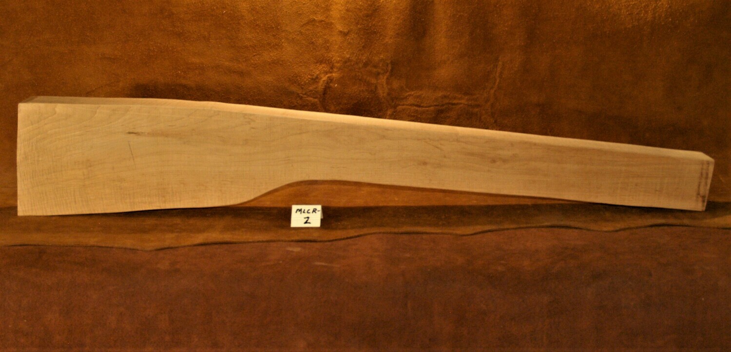 SUGAR MAPLE MANNLICHER BLANK;  41 5/8&#39; X 7 X 2 1/2&quot;