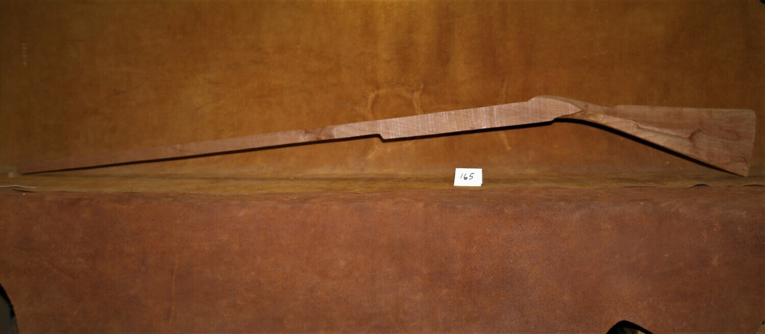 EARLY LANCASTER;  44&quot; C-wt. Swamped Barrel,  3/8&quot; Rod