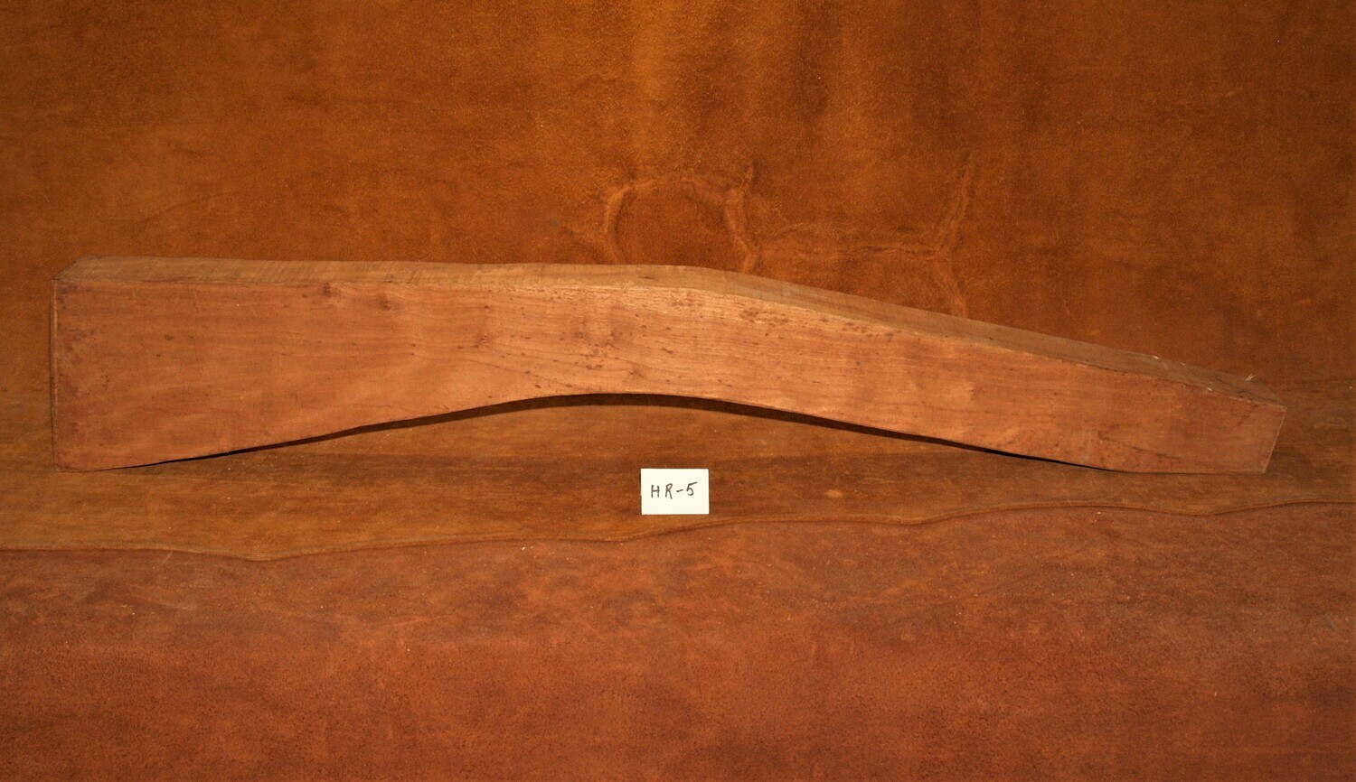 HR-5; HALF STOCK RIFLE BLANK;  Black Cherry:  36&quot; Long x 2 9/16&quot; Thick