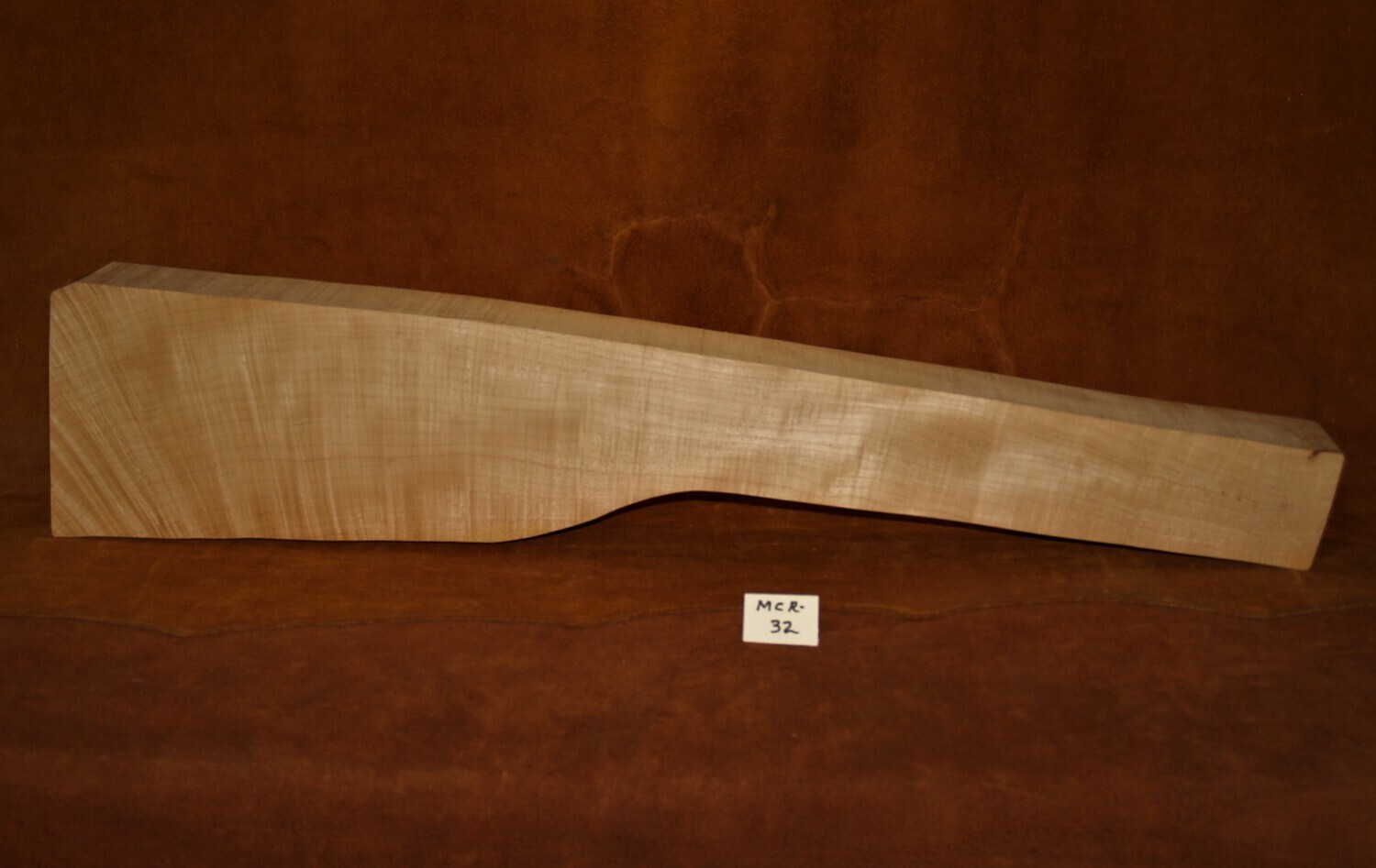 MCR-32;  SUGAR MAPLE;  33 1/4&quot; Long x 2 9/16&quot;Thick; Quarter Sawed