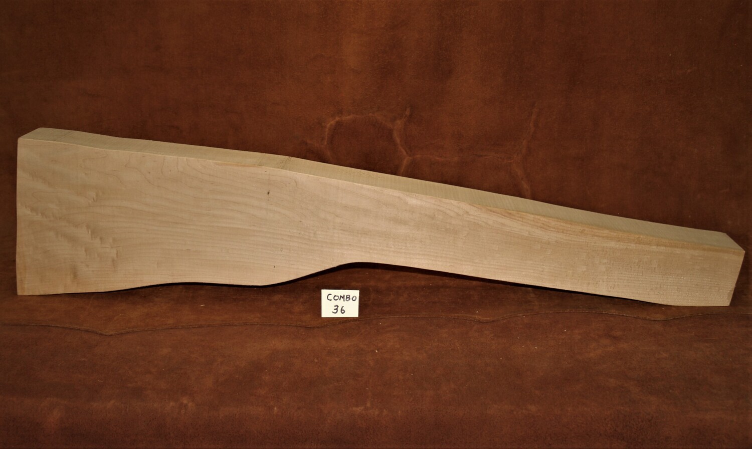 COMBO-36;  COMBINATION BLANK;  Sugar Maple; 35 1/2&quot; x 2 7/8&quot;