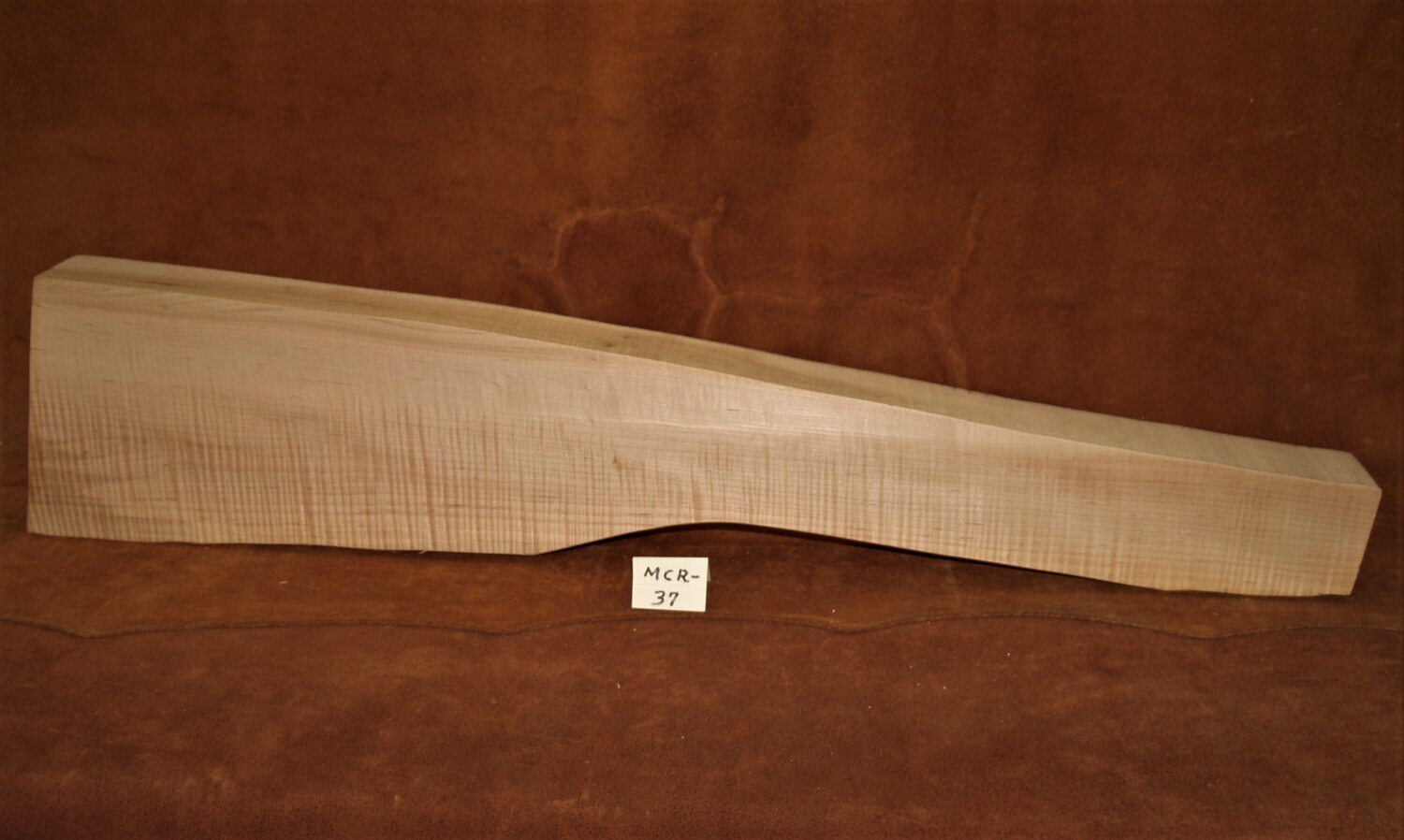 MCR-37;  MODERN CUSTOM RIFLE; Red Maple; 33&quot; x 2 5/8&quot;
