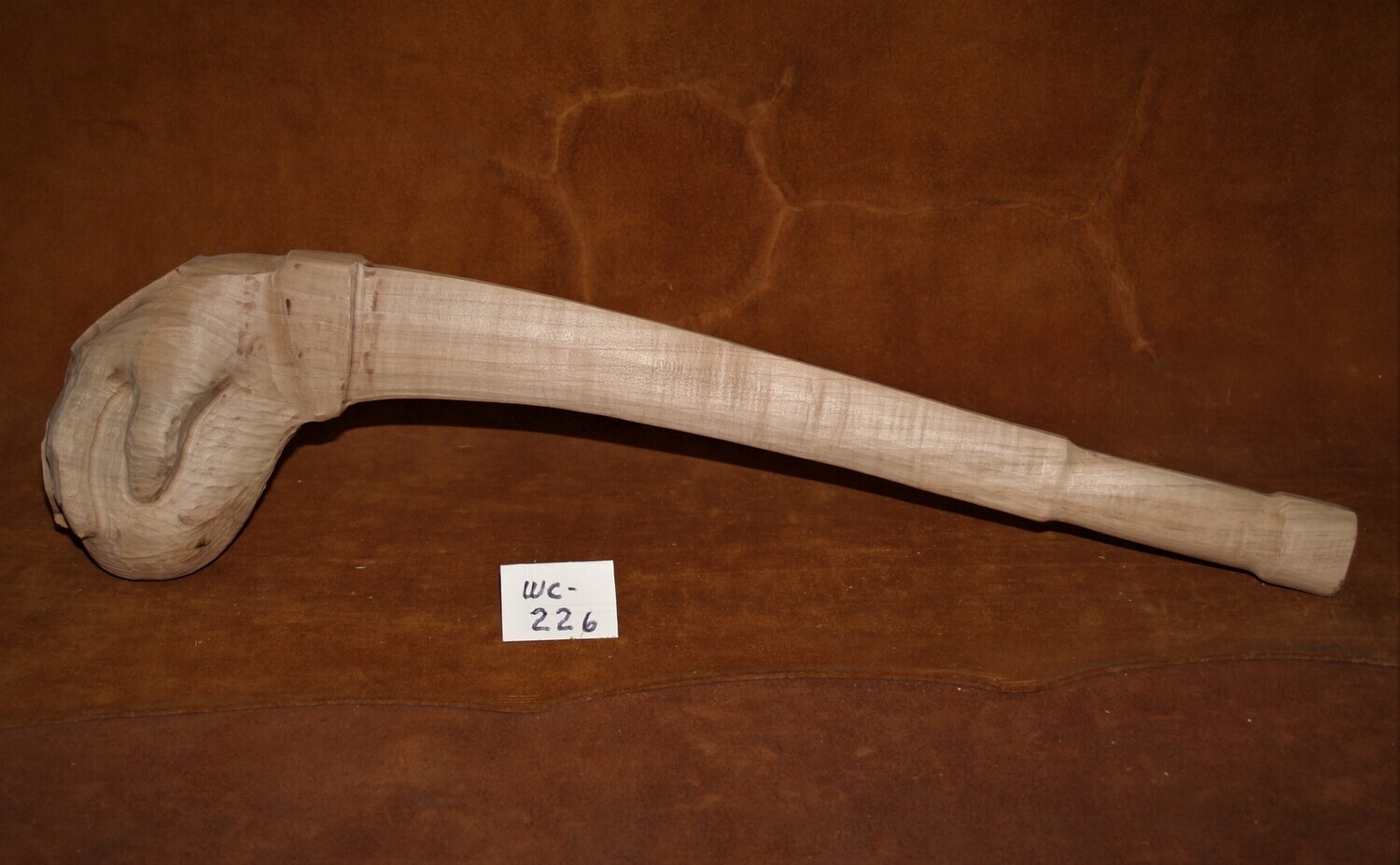 WC-226;  DEXTERITY CLUB -IROQUOIS; Red Maple;  23 1/2&quot; x 4&quot;
