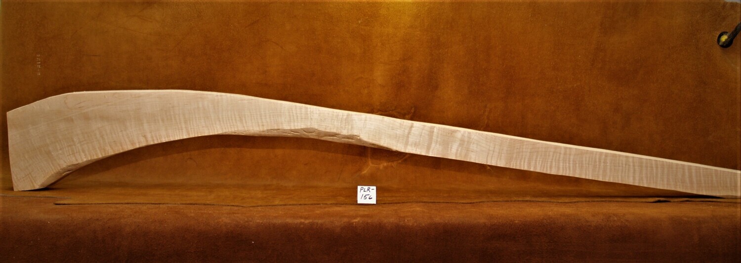 PLR-156;  SUGAR MAPLE;  64 1/2&quot; Long x 2 3/8&quot; Thick