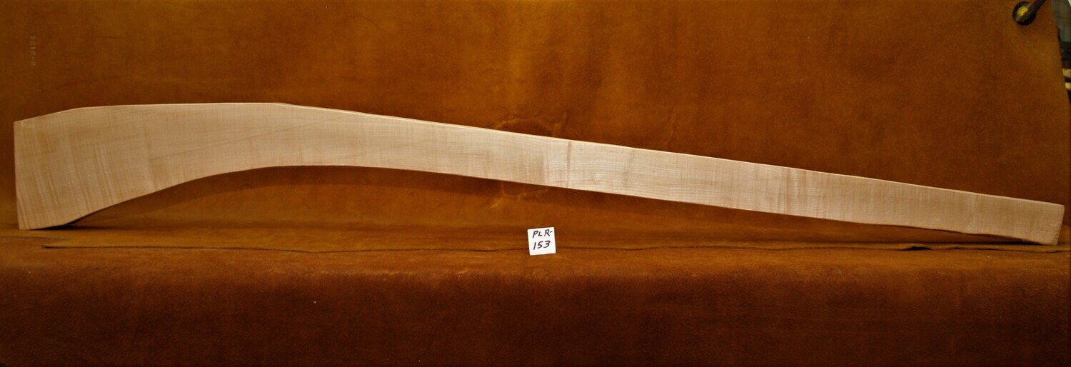 PLR-153;  SUGAR MAPLE;   Quarter Sawed;  63&quot; Long x 2 9/16&quot; Thick