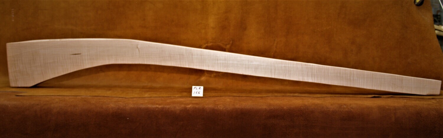 PLR-155;  SUGAR MAPLE;  Quarter Sawed;  63 3/4&quot; L x 2 9/16&quot; Thick