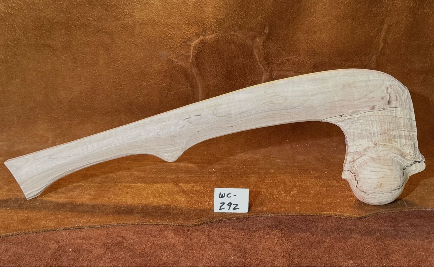 WC-292;  EASTERN SIOUX WAR CLUB;  21&#39; x 2 3/4&quot; ball