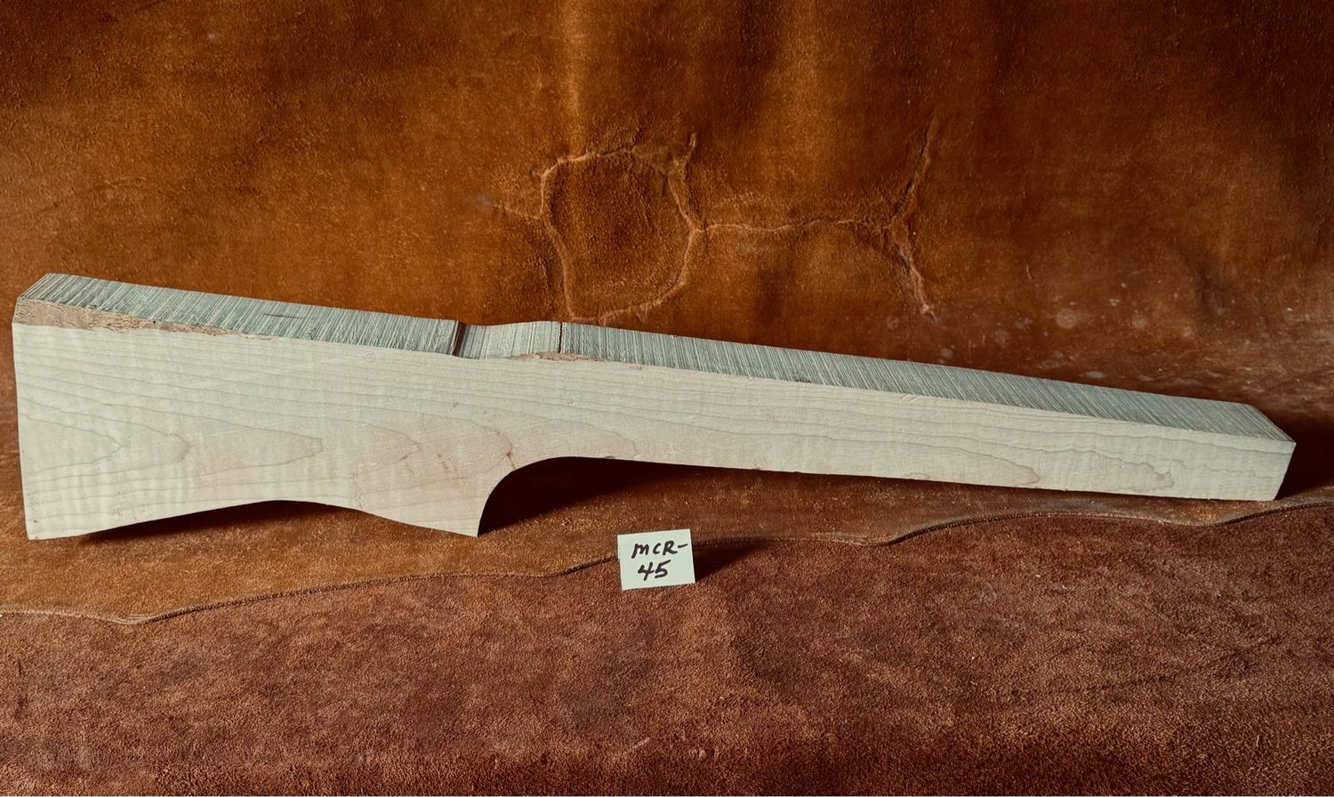 MCR-45;  MODERN CUSTOM RIFLE;  Red Maple;  31 1/4&quot; x 2 3/8&quot;