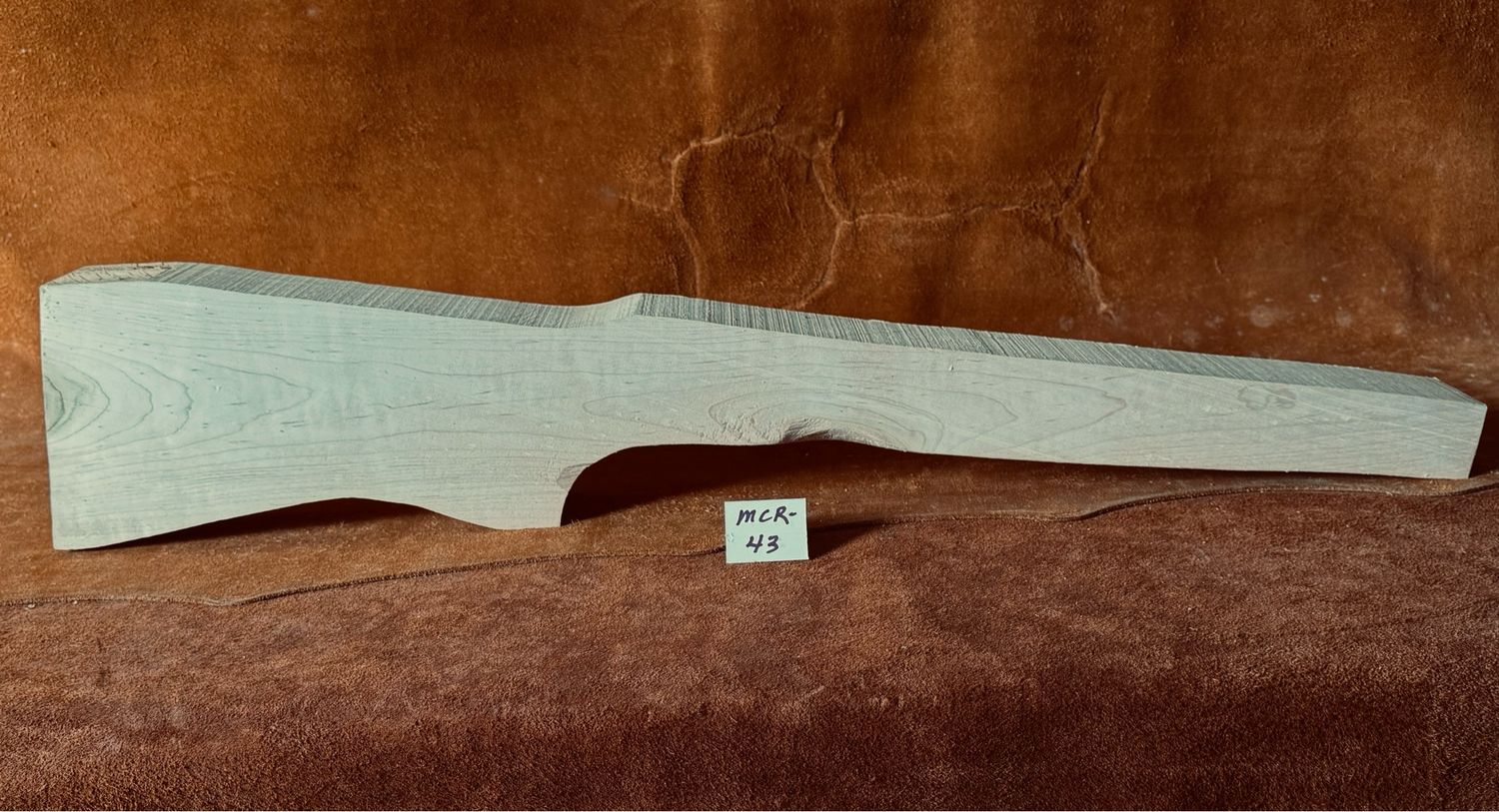 MCR-43; MODERN CUSTOM RIFLE;  Red Maple;  31 1/4&quot;L  x  2 3/8&quot; Th