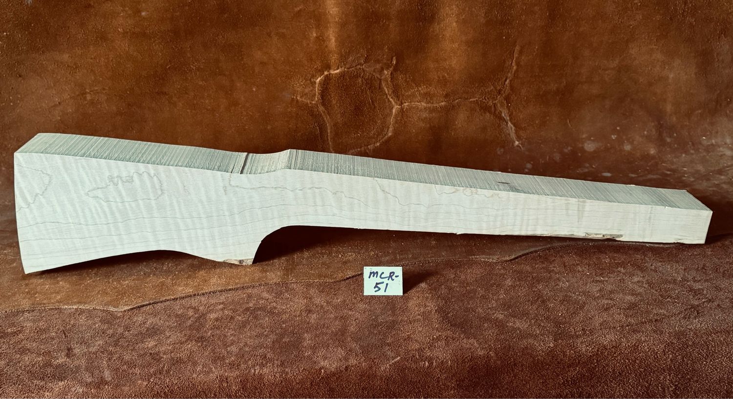 MCR-51;  MODERN CUSTOM RIFLE;  Red Maple;  32&#39; x 2 13/16&quot; Thick