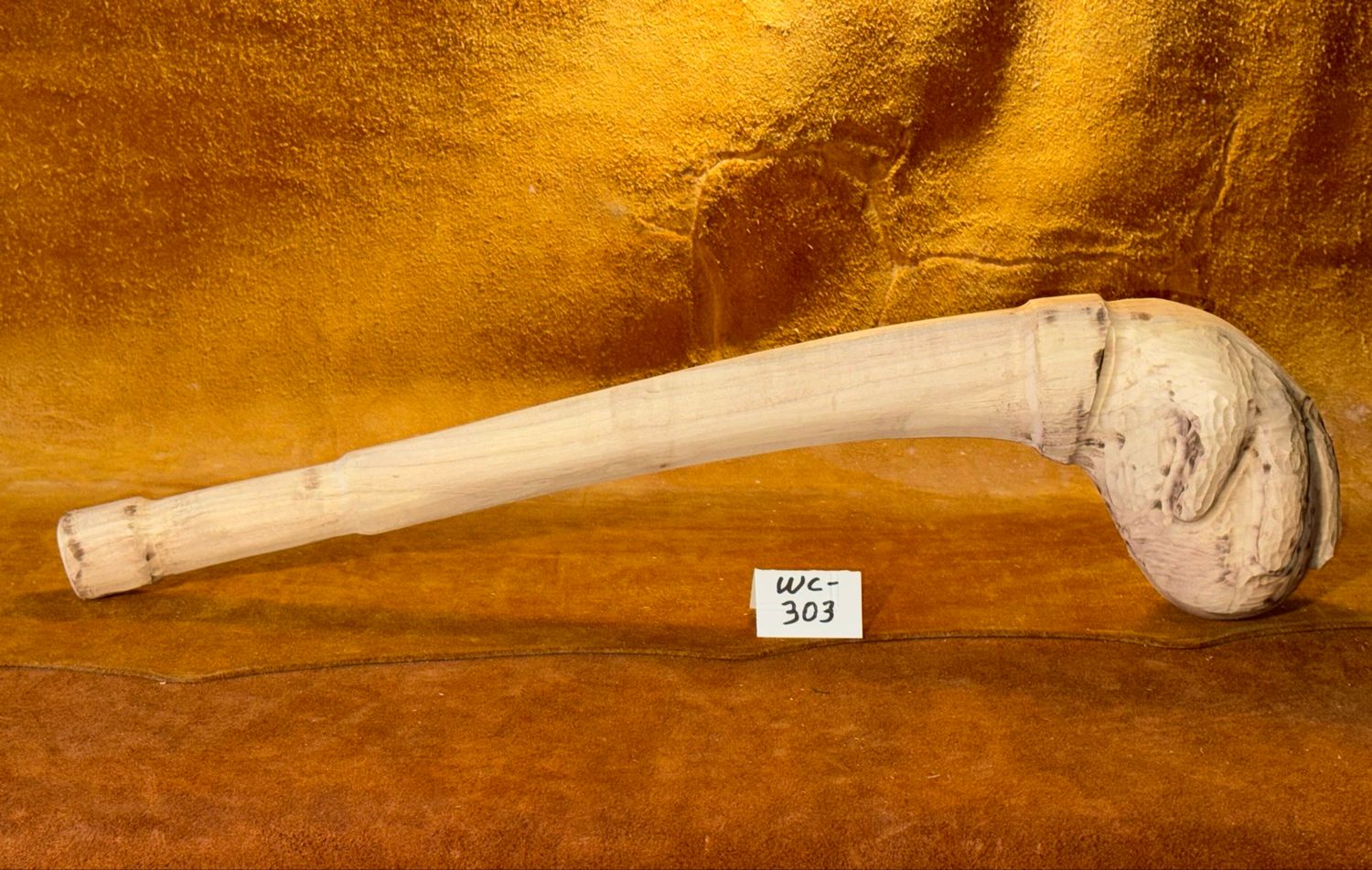WC-303; IROQUOIS DEXTERITY CLUB; Red Maple; 23 1/2&quot; x 4&quot; ball
