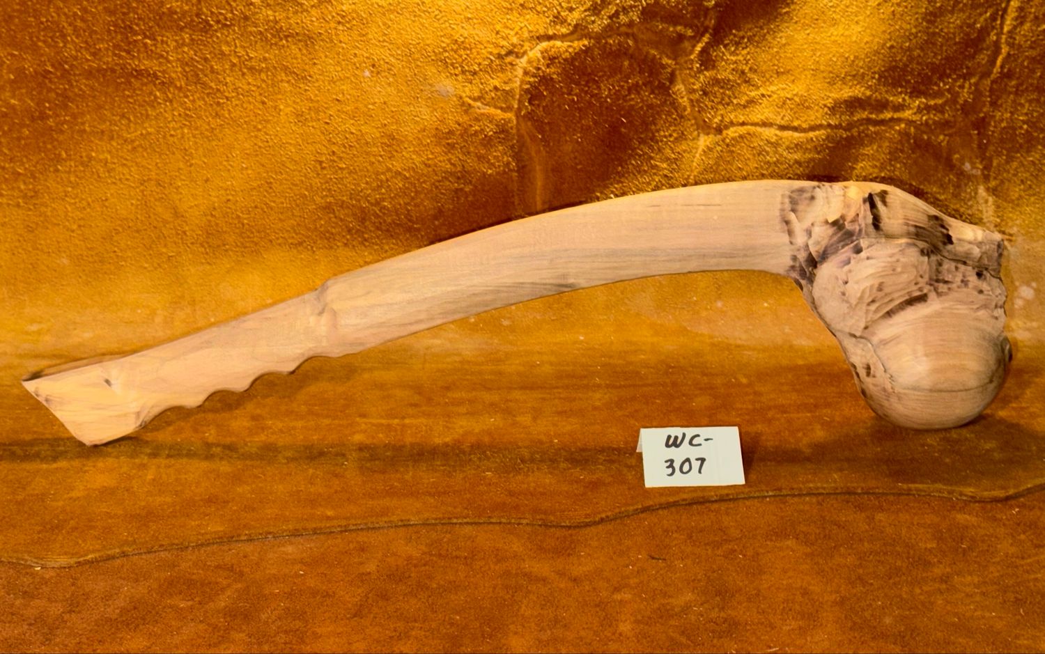 WC-307;  IROQUOIS WATER PANTHER; Sugar Maple;  22 1/2&quot; x 2 3/4&quot;