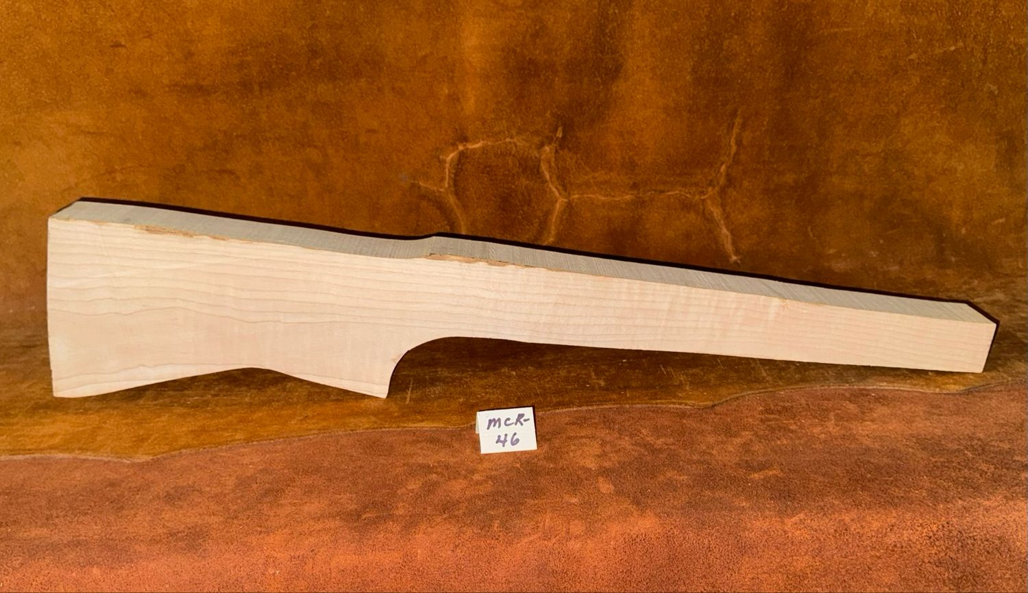 MCR-46;  MODERN CUSTOM RIFLE;  Red Maple;  31 1/4  x  2 3/8&quot;