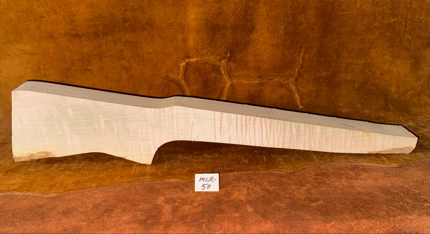 MCR-50;  MODERN CUSTOM SPORTER; Red Maple;   32&quot; X 2 7/8&quot; Thick