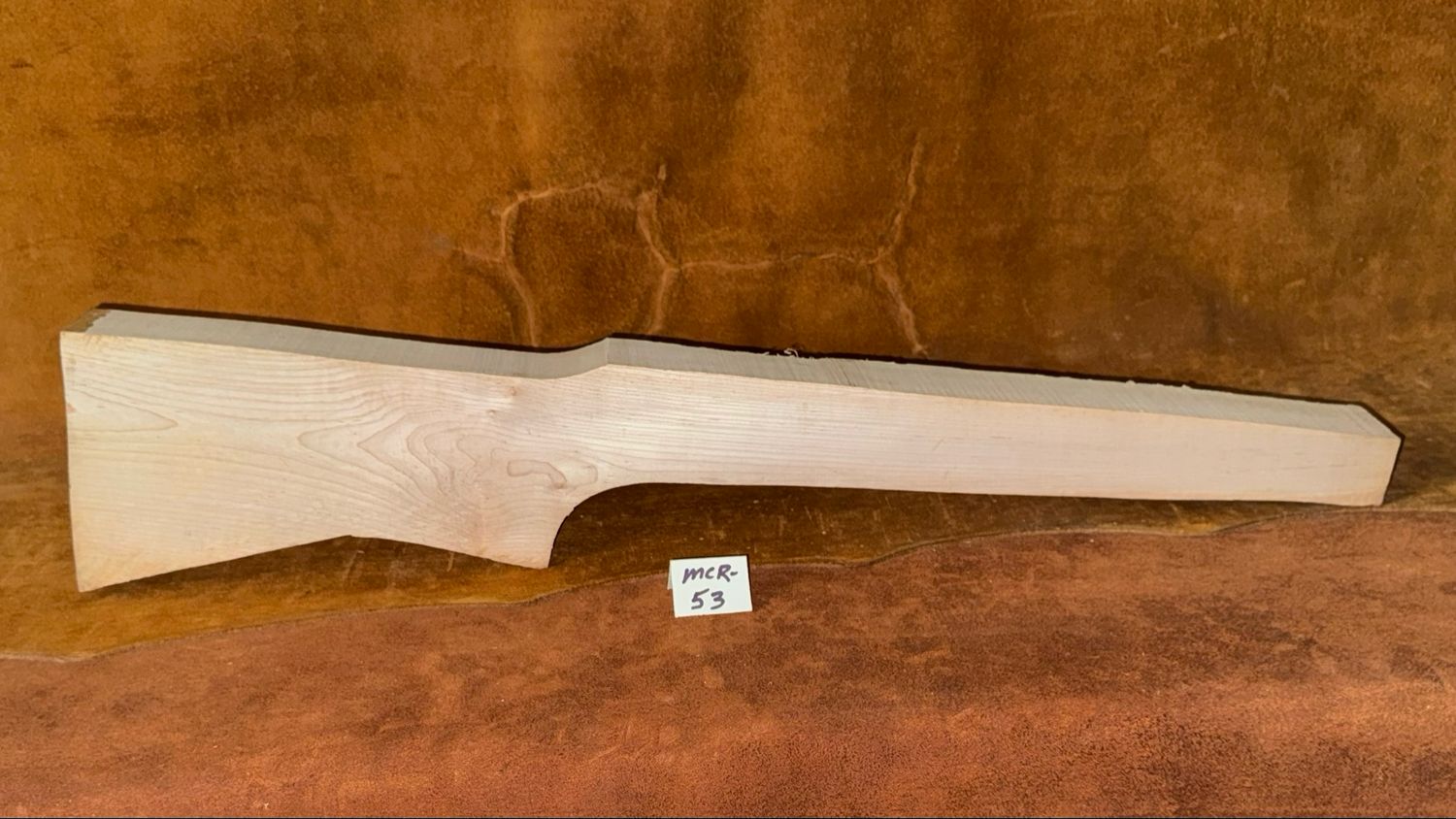 MCR-53; MODERN CUSTOM RIFLE BLANK;  Sugar Maple; 31&#39; x  2 1/2&quot;