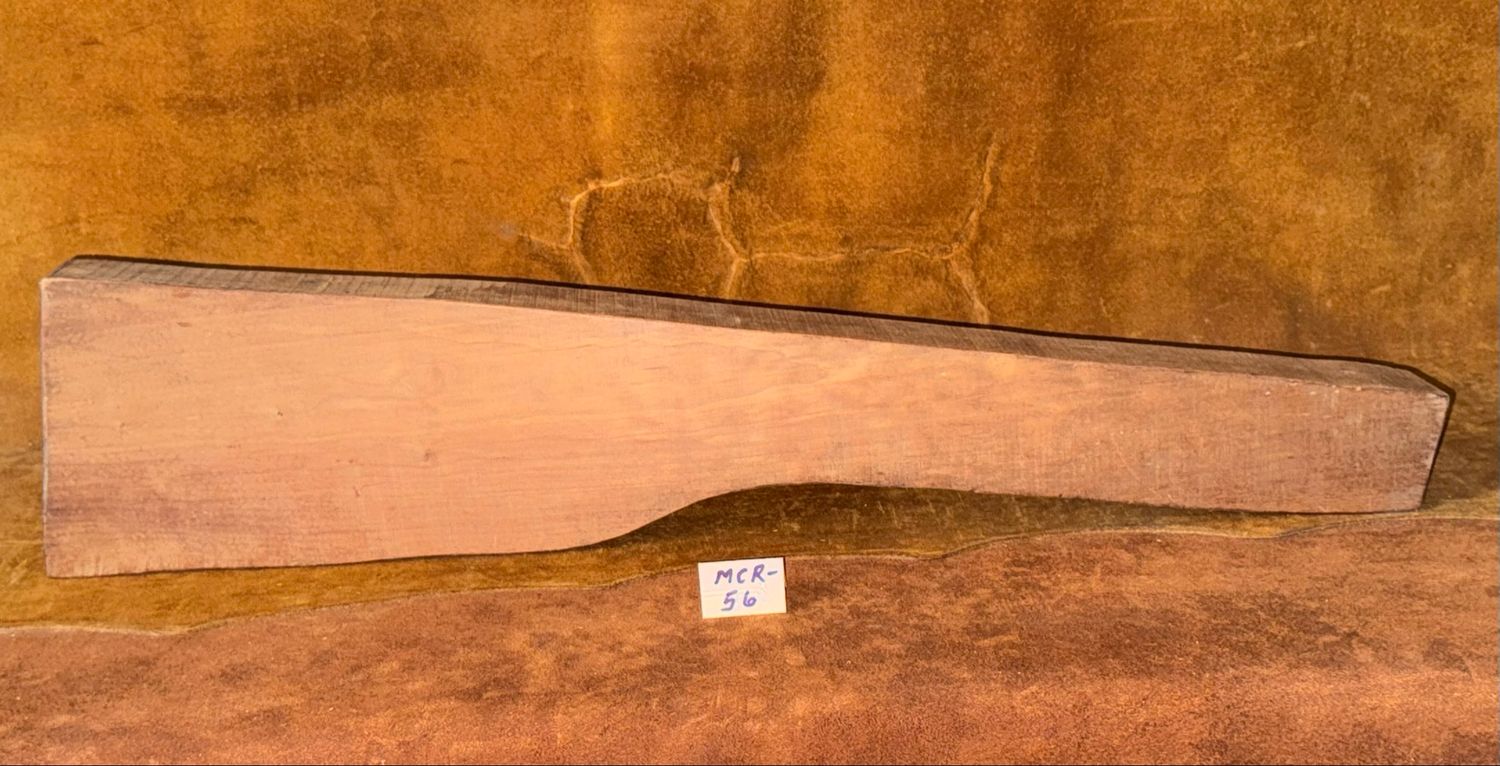 MCR-56;  MODERN CUSTOM RIFLE;  Figured Black Cherry;  33 1/2&quot;  x   2 3/4&quot;