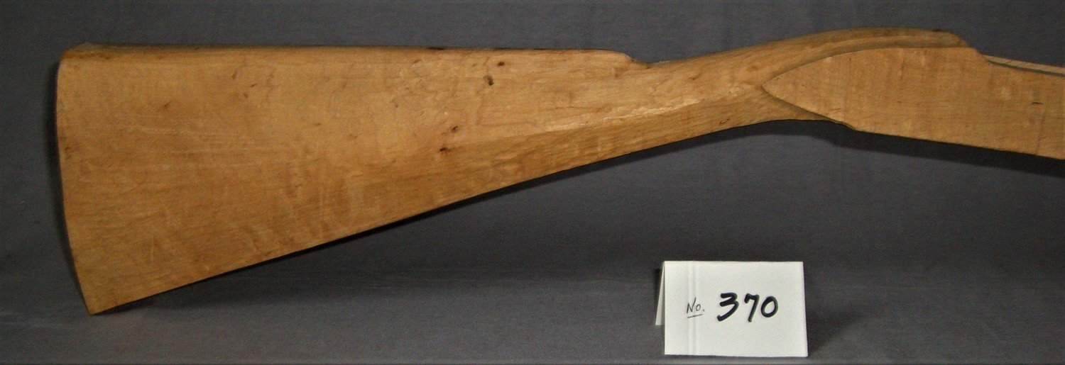 PCS-370;  Golden Age Lancaster Pre-carved Stock;  Curly Sugar Maple