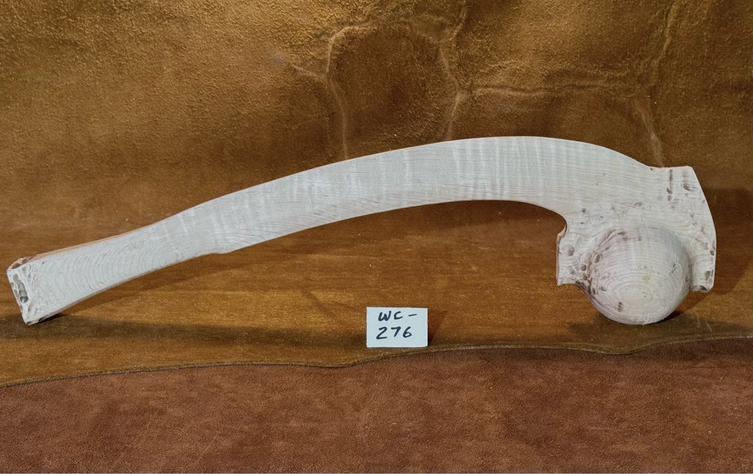 WC-276;  BRADDOCK'S FIELD CLUB;  20 1/2" x 3 1/4" ball