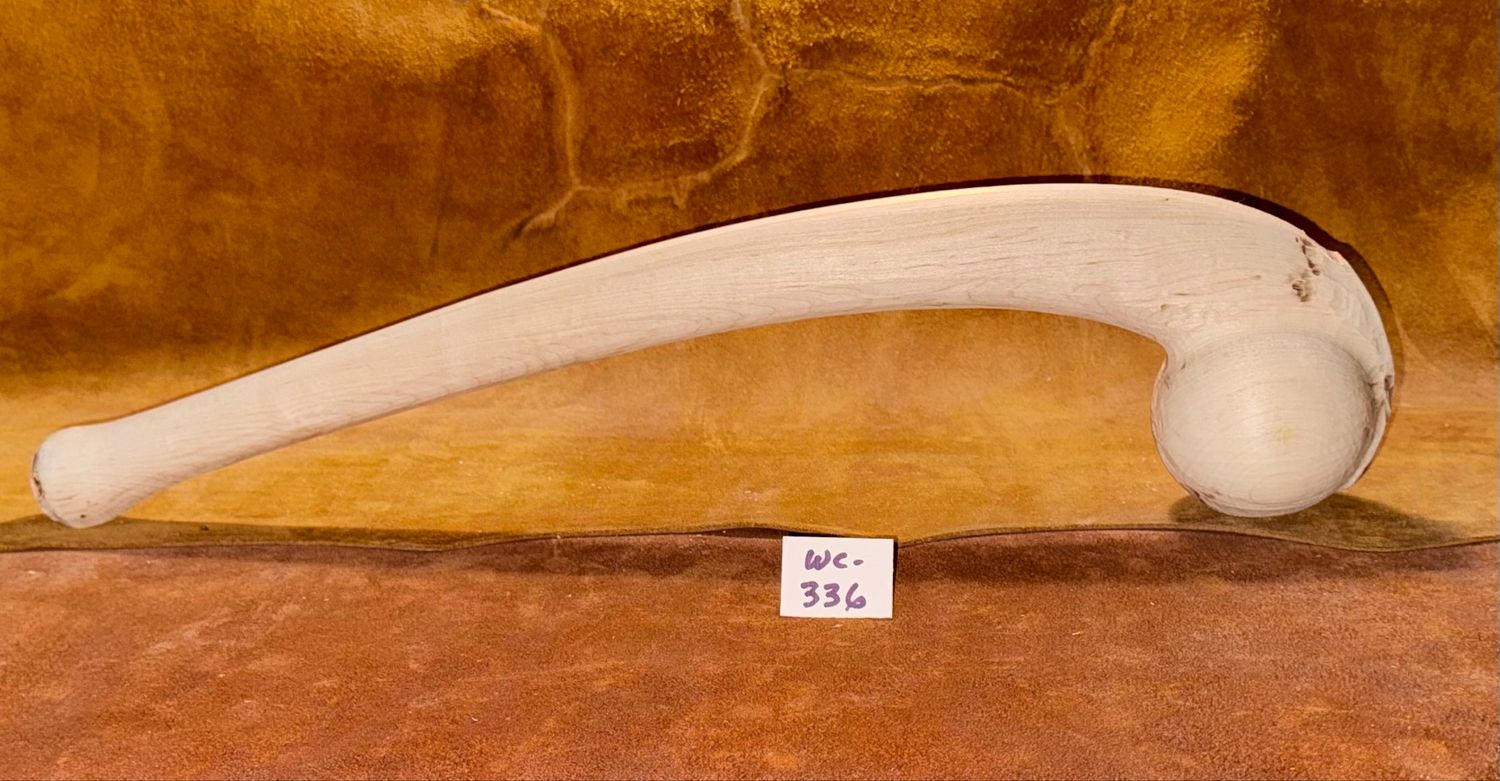 WC-336; MOHAWK WAR CLUB; Sugar Maple; 24' x 3 3/4" ball