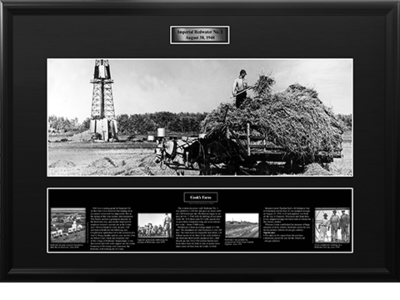 Petroleum Framed History Showcases