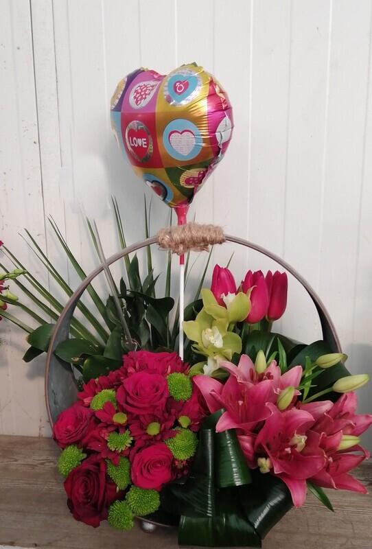 Basket Mix + balloon Lebanon