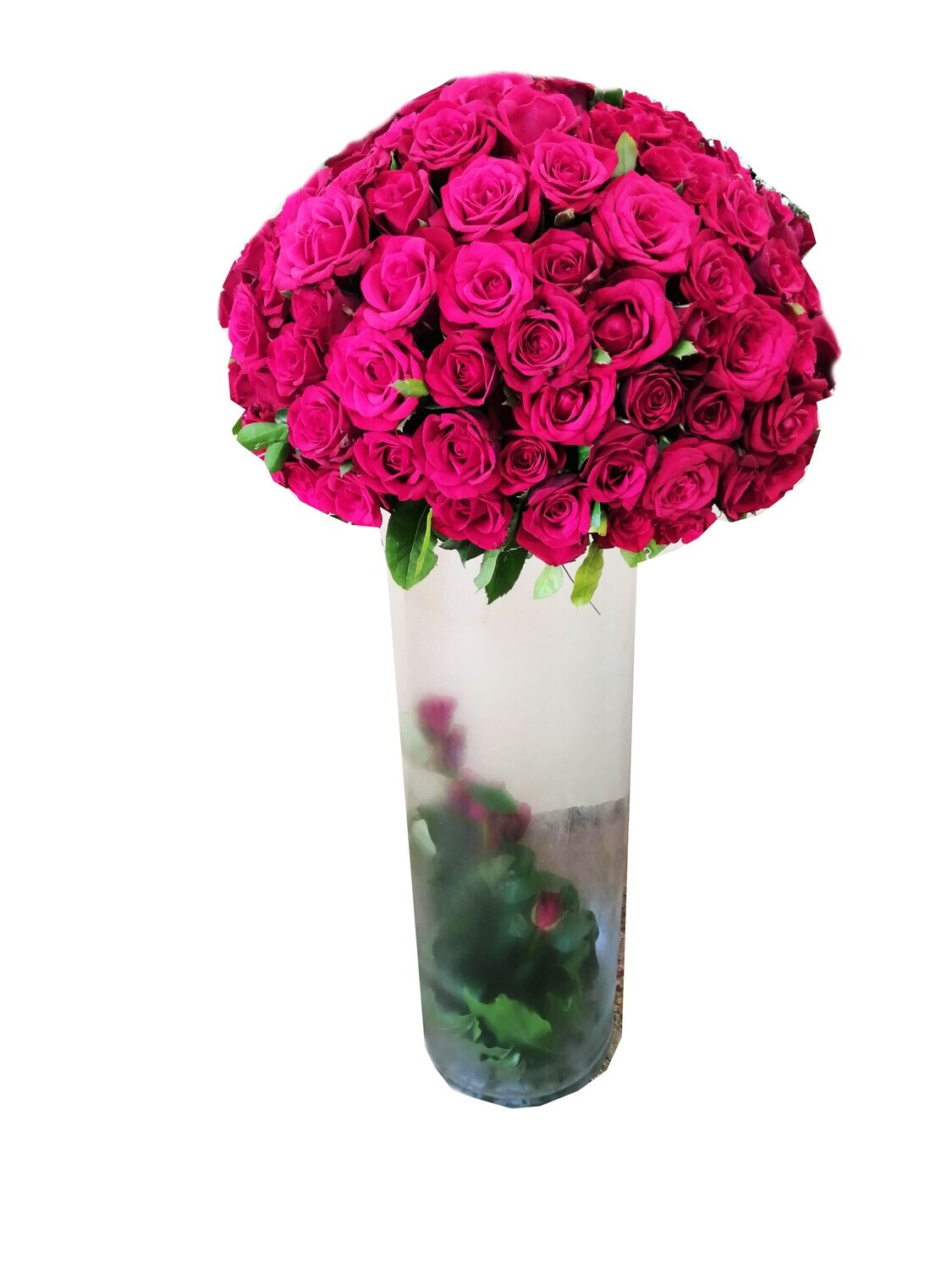 200 roses in Vase Lebanon