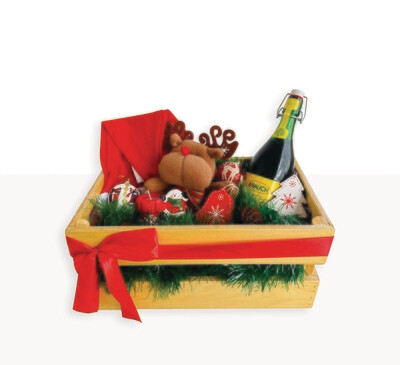 Christmas Gift Box 1 with Grape 100% Juice