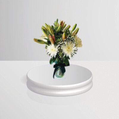 Mix flowers in vase 1