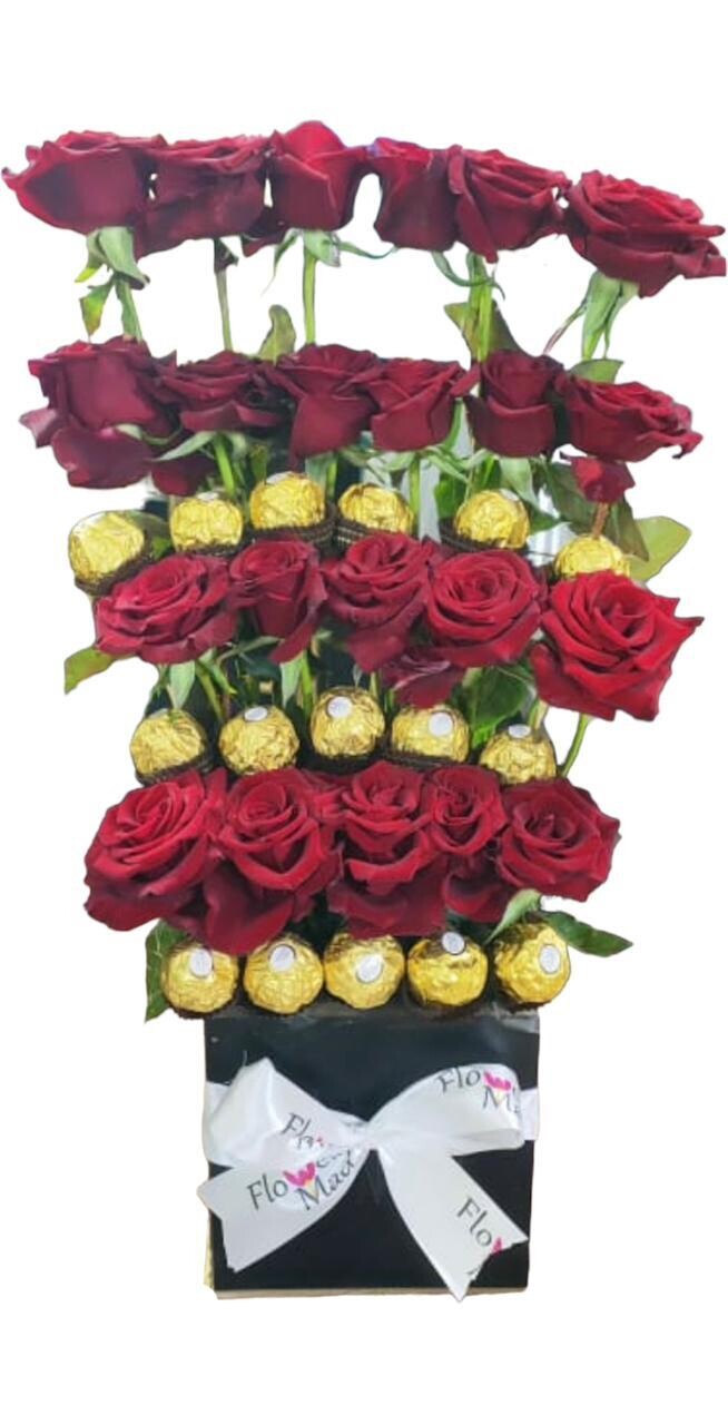 Red roses & Black Box