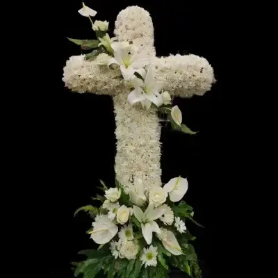 Funeral XL Flowers Cross
