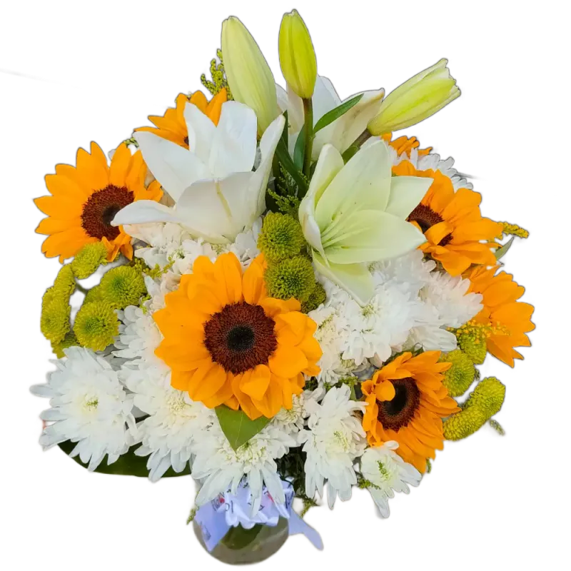 Sunflowers Vase