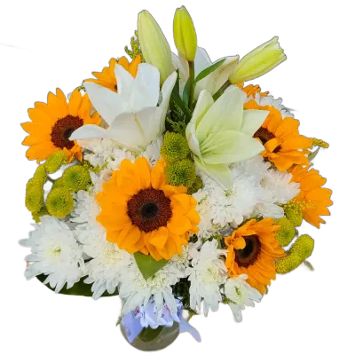 Sunflowers Vase