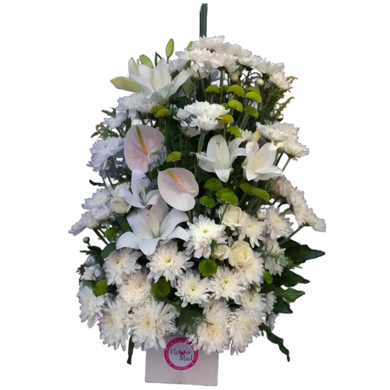 Lilies, Chrysanthemums &amp; Anthurium Harmony Box