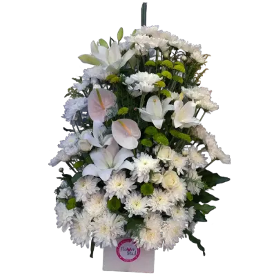 Lilies, Chrysanthemums &amp; Anthurium Harmony Box