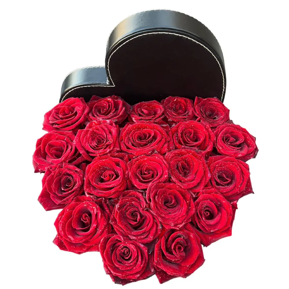 Romantic Red Rose Box