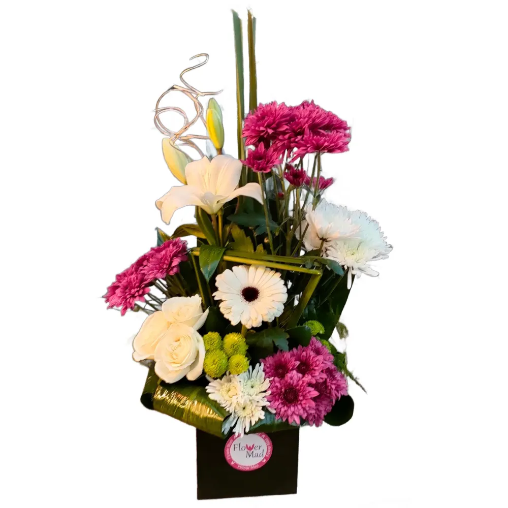 Luxury Flower Collection in wooden box