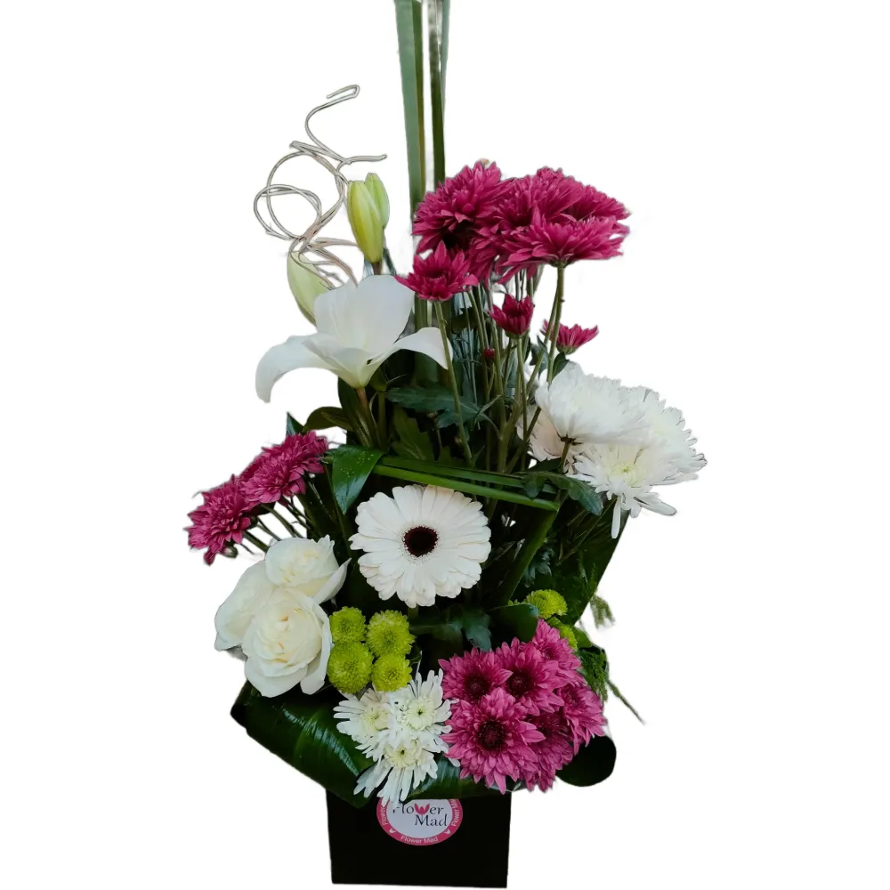 Luxury Flower Collection in wooden box