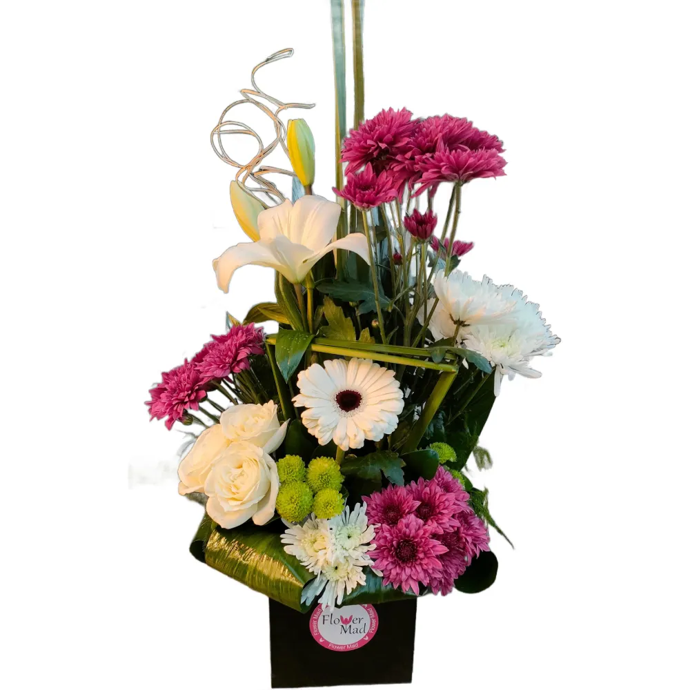Luxury Flower Collection in wooden box