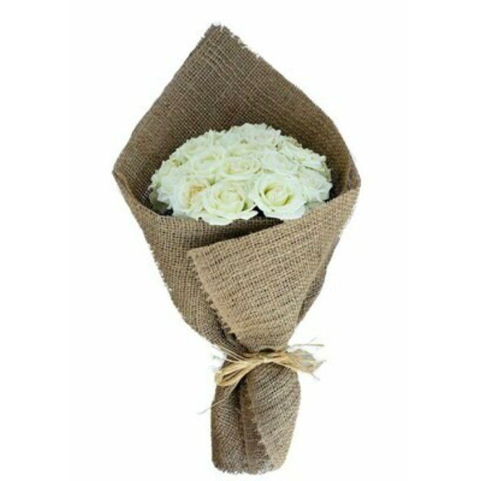 White roses Bouquet 25-150