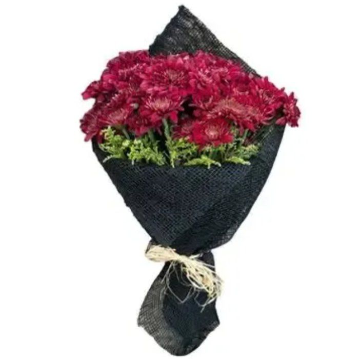 Chrysanthemum Maroon Bouquet