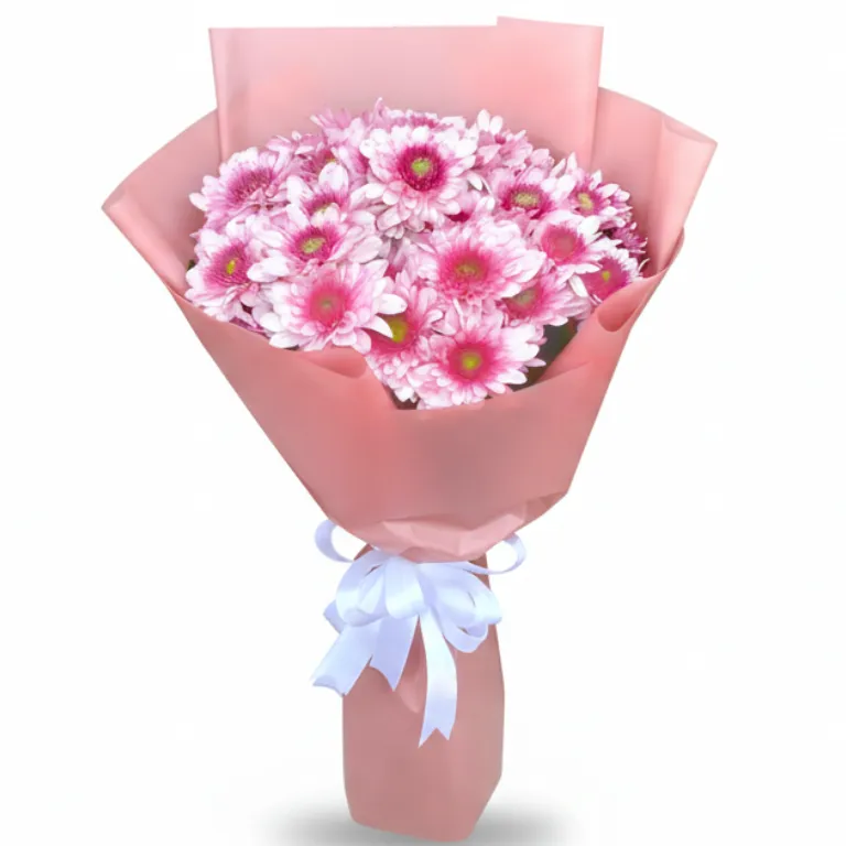 Purple Chrysanthemum Bouquet