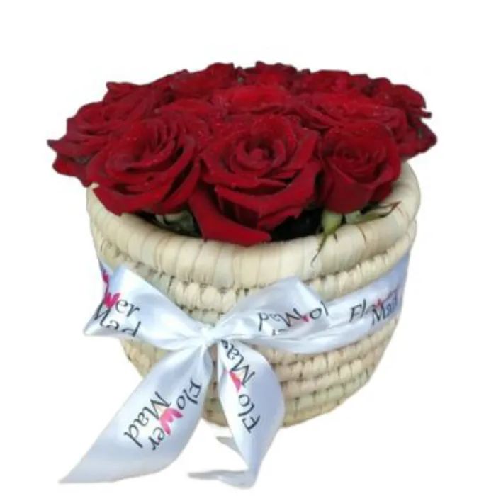 Basket of roses