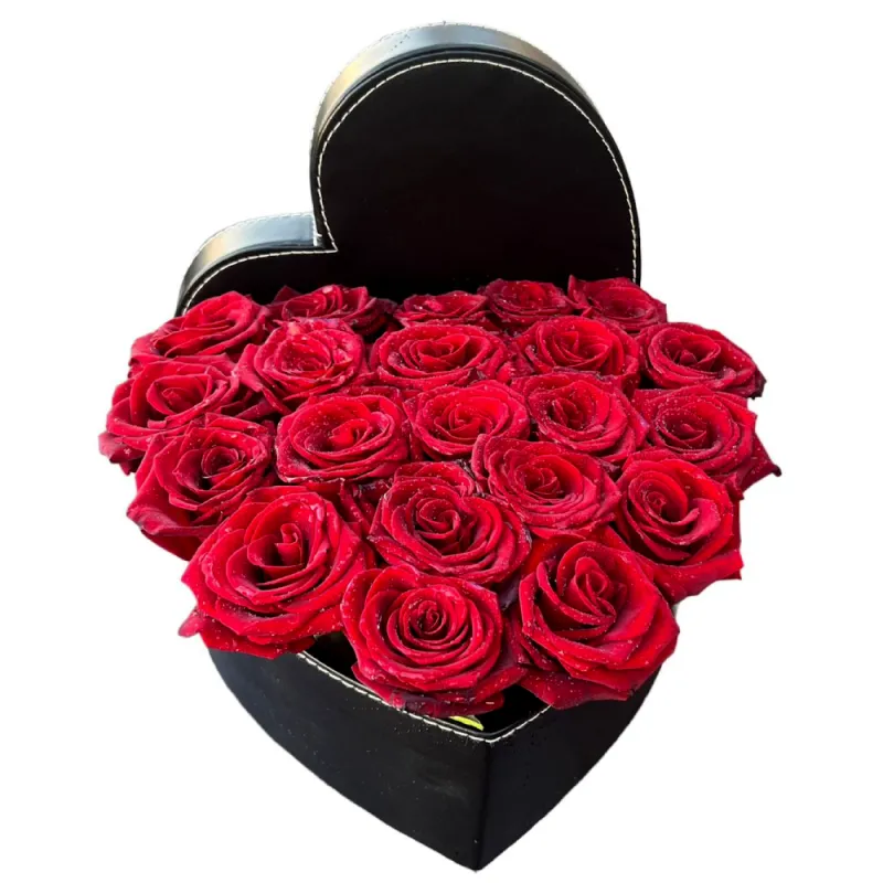 Romantic Red Rose Box