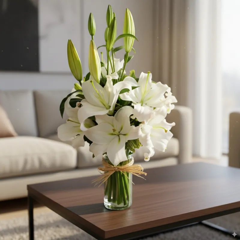 White Lilies (M,L,XL)