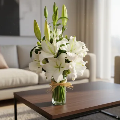 White Lilies (M,L,XL)