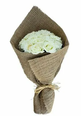White roses Bouquet 25-150