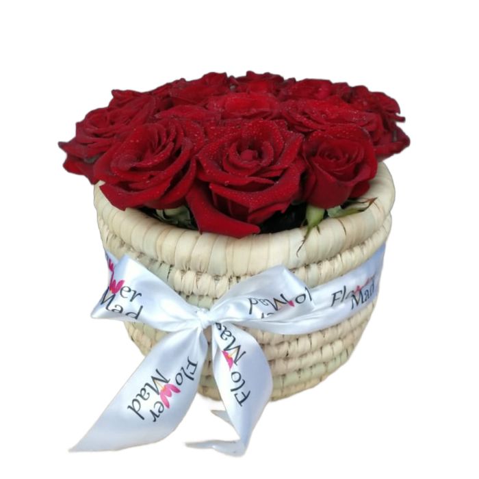 Basket of roses