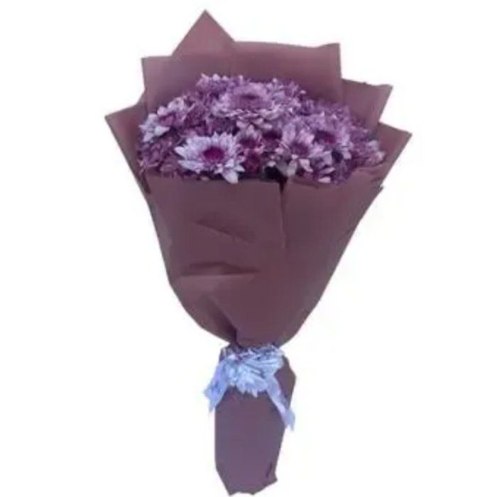 Purple Chrysanthemum Bouquet